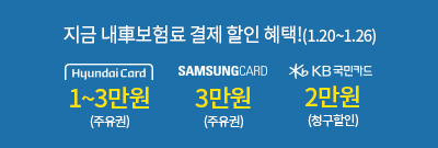 지금 내차 보험료 결제 할인 혜택(01.20~01.26)