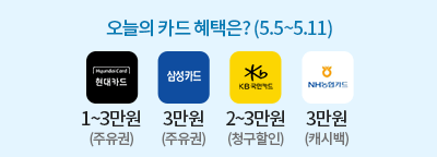 지금 내차 보험료 결제 할인 혜택-기간 : 2021.05.05~05.11